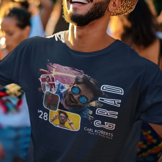 トレンディークールスマッジ4フォトコラージグラード Tシャツ