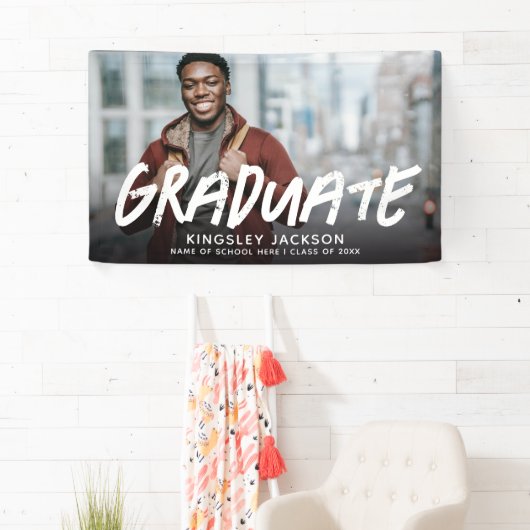 トレンディークールモダン大学院写真 横断幕 (インサイチュ)