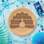 トレンディークール感謝の休日トルコ感謝祭 ペーパープレート (パーティー)