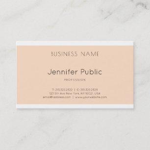 トレンディーグエレガントラフスタイリッシュィックデザインラグジュアリープレーン 名刺