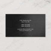 トレンディーグスタイリッシュレーパターンスクリプトマネージャ 名刺 (裏面)