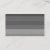 トレンディーグスタイリッシュレーレッドモノグラムプロフェッショナル 名刺 (裏面)