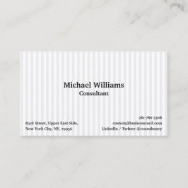 トレンディーグストライプレイの幾何学的パタモダンーン 名刺