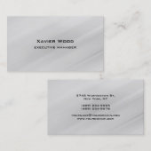 トレンディーグモダンレイエレガントプロフェッショナルマネージャ 名刺 (正面/裏面)