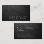 トレンディーグモダンレーシャルボード美容師 名刺 (正面/裏面)