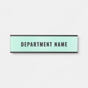 トレンディーグラデシンプルーション部門名ドア記号 サインプレート