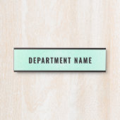 トレンディーグラデシンプルーション部門名ドア記号 サインプレート (正面)