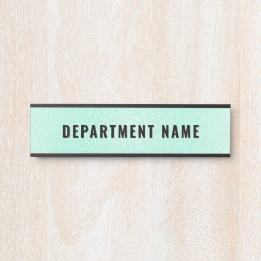 トレンディーグラデシンプルーション部門名ドア記号 サインプレート (正面)