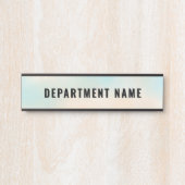 トレンディーグラデシンプルーション部門名ドア記号 サインプレート (正面)