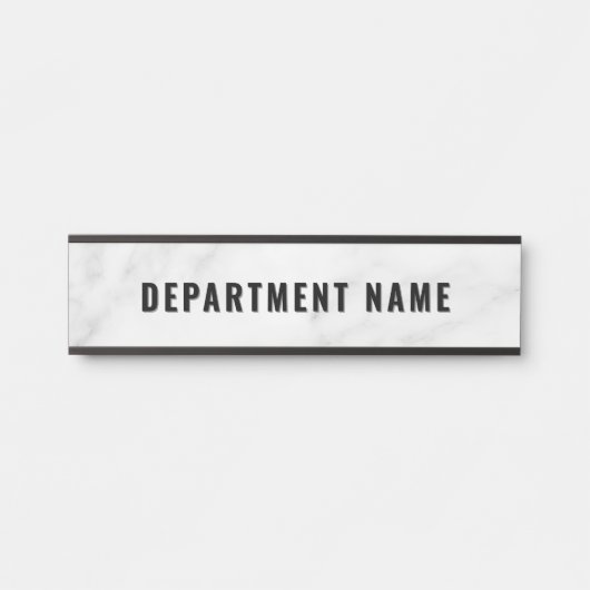 トレンディーグラデシンプルーション部門名ドア記号 サインプレート (正面)