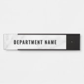 トレンディーグラデシンプルーション部門名ドア記号 サインプレート (正面)