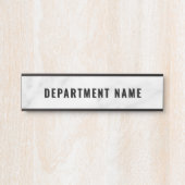 トレンディーグラデシンプルーション部門名ドア記号 サインプレート (正面)