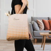 トレンディーグラデーション水玉模様名前をカスタムする