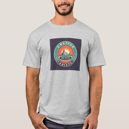トレンディーグラフィックティー – スタイル Tシャツ (正面)