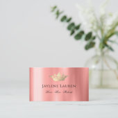 トレンディーグラムクラウンバラ金ゴールド 名刺 (スタンド正面)