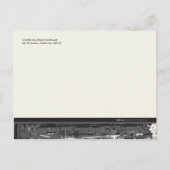 トレンディーグランジ卒業発表(石板) 案内ポストカード (裏面)