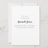 トレンディーグラード発表/招待状フェイク金ゴールド支店 招待状 (裏面)