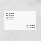 トレンディーグリジーきらきら光るジュエラー名刺 名刺 (裏面)