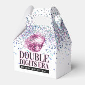 トレンディーグリッターディスコダブルデジッタエラ誕生日 フェイバーボックス (裏面サイド)