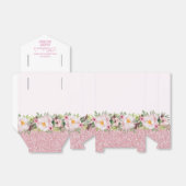 トレンディーグリッターピンクフローラスウィート16 フェイバーボックス (折り畳みなし)