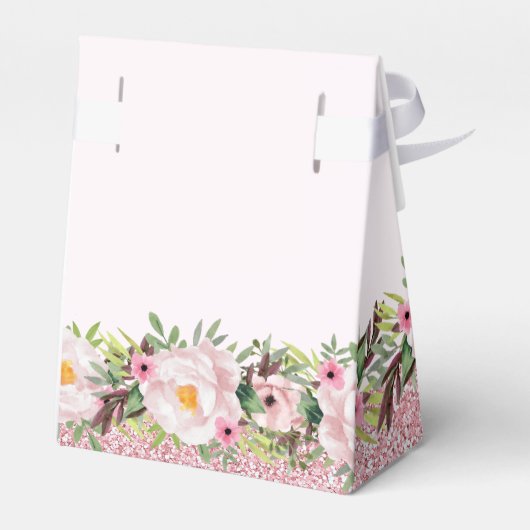 トレンディーグリッターピンクフローラスウィート16 フェイバーボックス (裏面サイド)