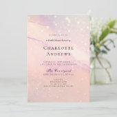 トレンディーグリッターブライダルシャワー 招待状 (スタンド正面)