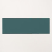 トレンディーグリーングリッターモノグラムのエステティック ヨガマット (裏面(横))