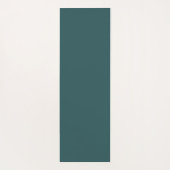 トレンディーグリーングリッターモノグラムのエステティック ヨガマット (裏面)