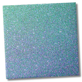 トレンディーグリーンティール（緑がかった色）ブルーグリッターパターン タイル
