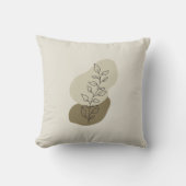 トレンディーグリーンデコールピロー クッション (正面)