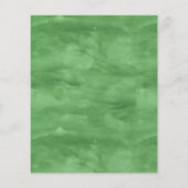 トレンディーグリーンドッググルーミングフライヤー – Personalizable チラシ (裏面)