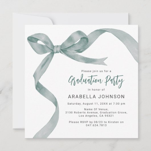 トレンディーグリーンボウ卒業 シーズンカード (正面)