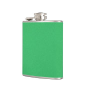 トレンディーグリーン粒子の粗い背景 フラスク (左)