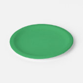 トレンディーグリーン粒子の粗い背景 ペーパープレート (アングル)