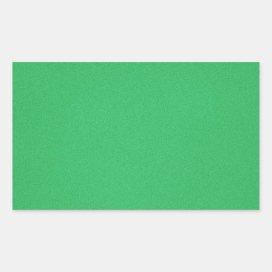 トレンディーグリーン粒子の粗い背景 長方形シール (正面)