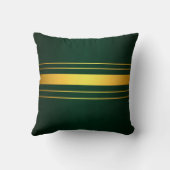 トレンディーグリーン金ゴールドラグジュアリーリネンテクスチャコレクション クッション (裏面)