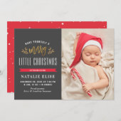 トレンディーグレイベビー生誕発表 シーズンカード (正面/裏面)