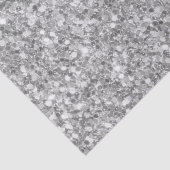 トレンディーグレイ及び白きらめくグリッター 薄葉紙 (詳細)