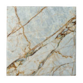 トレンディーグレーブラウンマーブルストーンユニーク- タイル (正面)