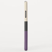 トレンディーグレープカラーブロックパターン名 Case-Mate iPhoneケース (裏面/右)