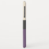 トレンディーグレープカラーブロックパターン名 Case-Mate iPhoneケース (裏面/左)