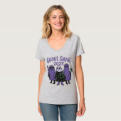 トレンディーグール集団コーヒースクワッドハロウィーン2025 Tシャツ (正面フル)