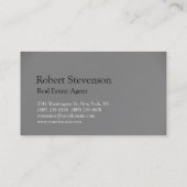 トレンディーグ実在レイエステートエージェント名刺 名刺 (裏面)