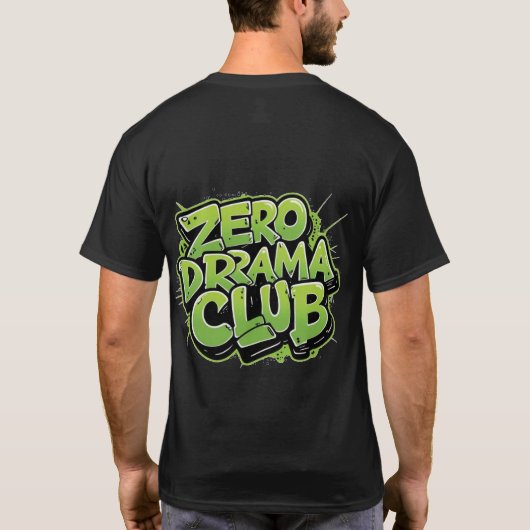トレンディーゲンZエステティックシャツアイロニックミームストリートウェア Tシャツ (裏面)