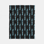 トレンディーゲーマーズデンコージーブランケットネオンルックと フリースブランケット (正面)