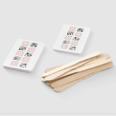 トレンディーコラージュフォト&パステルピンク最高のモマイギフト ハンドファン (組立なし)