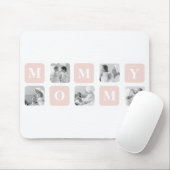 トレンディーコラージュフォト&パステルピンク最高のモマイギフト マウスパッド (マウス)