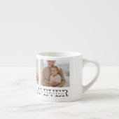 トレンディーコラージュ写真と最高の家族のエバ最高のギフト エスプレッソカップ (右)