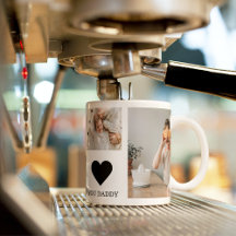 トレンディーコラージュ写真&私たちは愛あなたパパのギフト