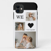 トレンディーコラージュ写真&私たちは愛あなたパパのギフト Case-Mate iPhoneケース (裏面)